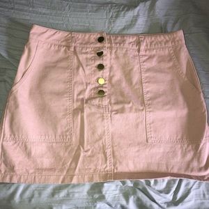 Button Down “Jean” Skirt